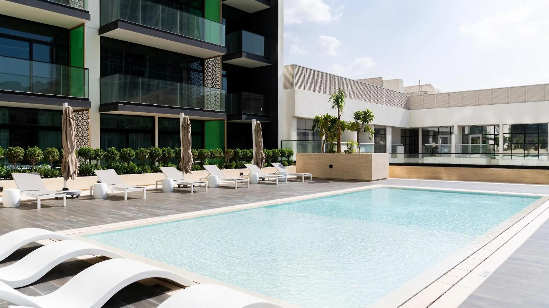 Spacious Jvc 1Br With Crib - Balcony&Park Walks Dubai 0*,
